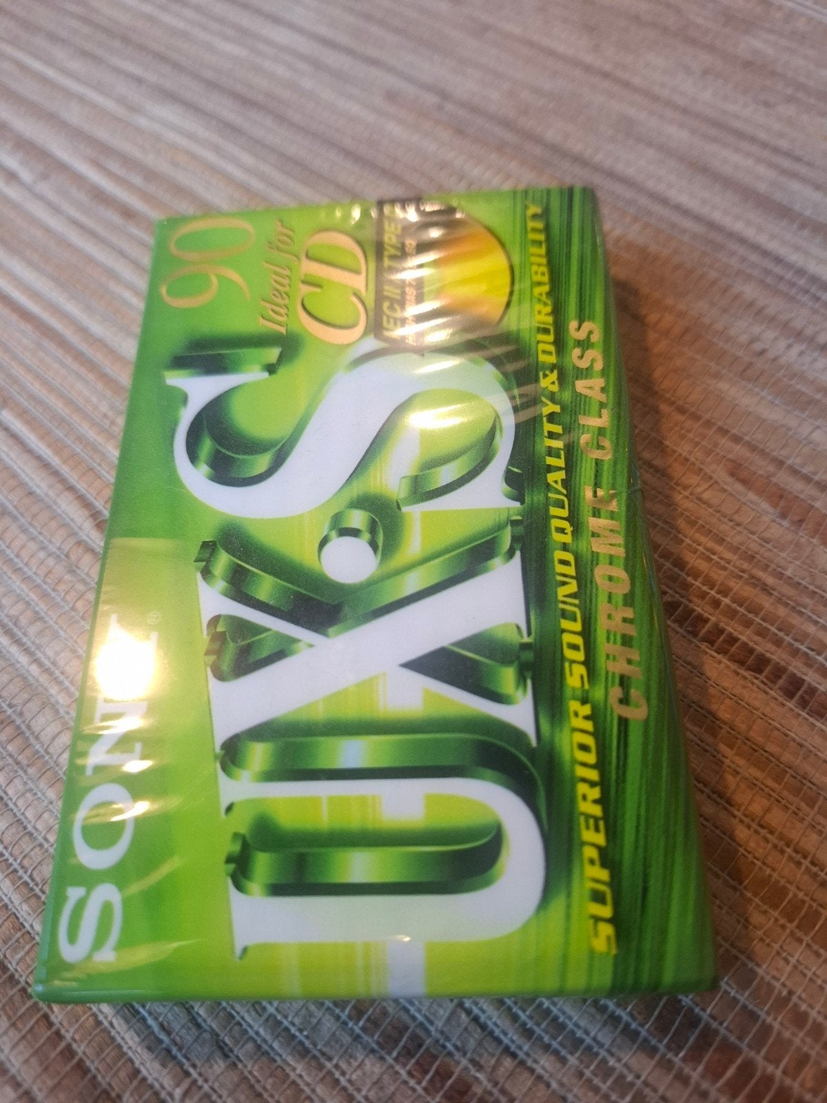cassette bandje Sony chrome 90 min, Overige genres, 1 bandje, Ophalen of Verzenden, Nieuw in verpakking