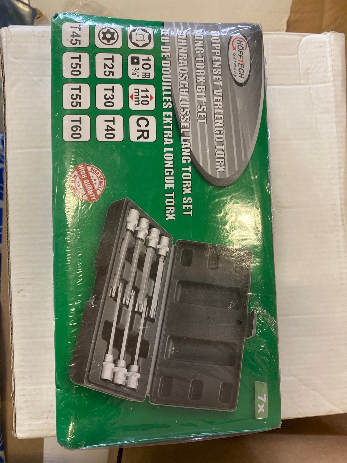 Hofftech Verlengde Torx Bit Set - Nieuw, Ophalen of Verzenden, Nieuw, Bitset, Overige merken