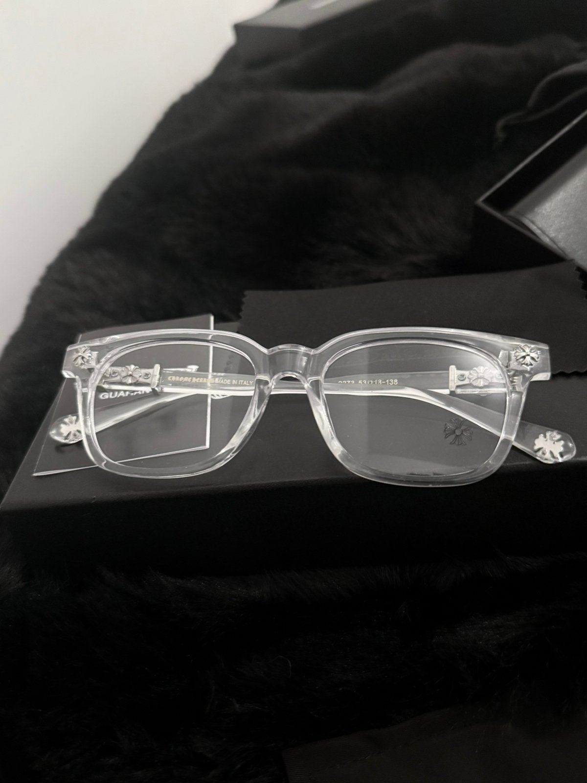 Chrome Hearts Glasses Brillen White/Silver, Overige merken, Wit, Nieuw, Ophalen of Verzenden
