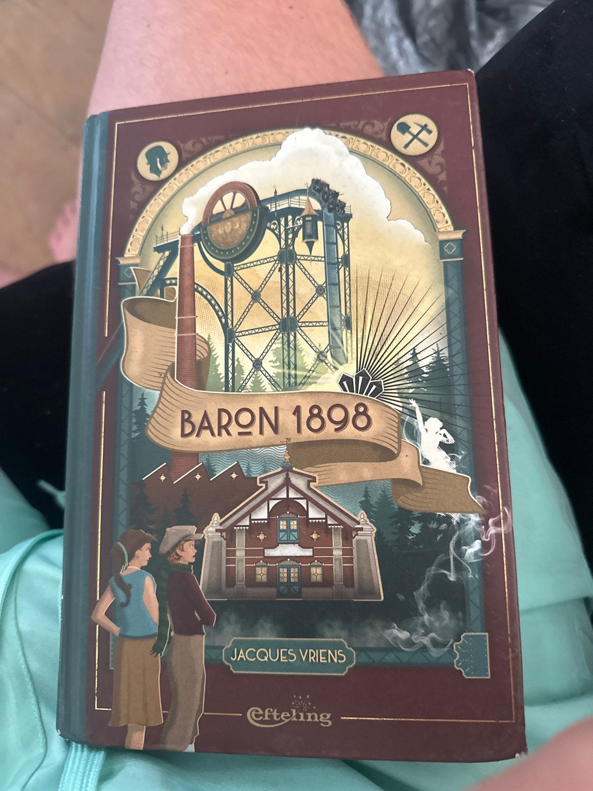 Baron 1898 Efteling boek Jacques Vriens, Ophalen, Zo goed als nieuw, Nederland