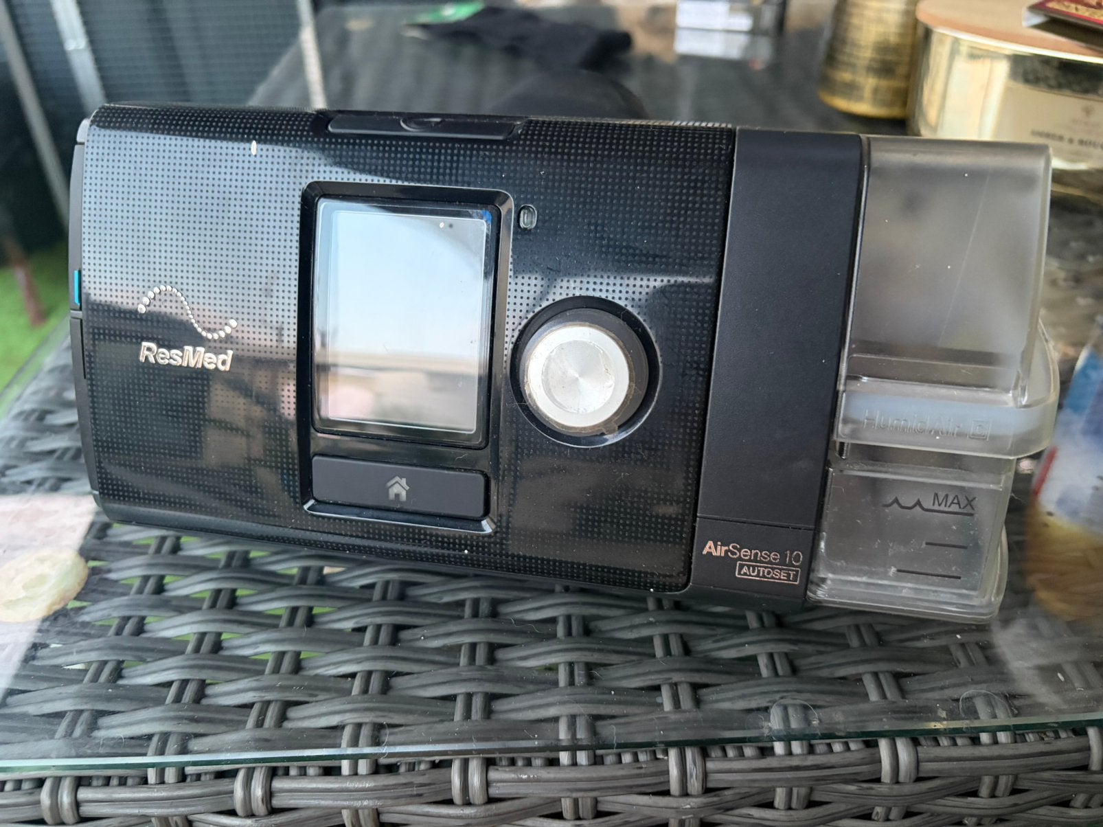 ResMed AirSense 10 AutoSet CPAP-apparaat, Ophalen of Verzenden, Zo goed als nieuw