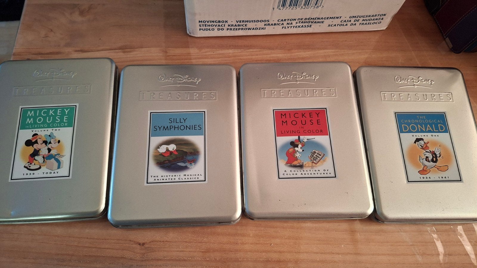 Walt Disney Treasures 8 dvd's in blik, Ophalen of Verzenden, Mickey Mouse, Overige typen