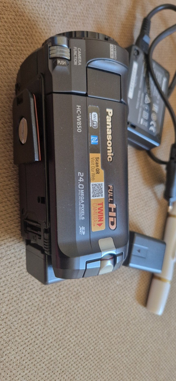 Panasonic HC-W850 Full HD Camcorder met accessoires, Full HD, Panasonic, 20x of meer, Ophalen of Verzenden