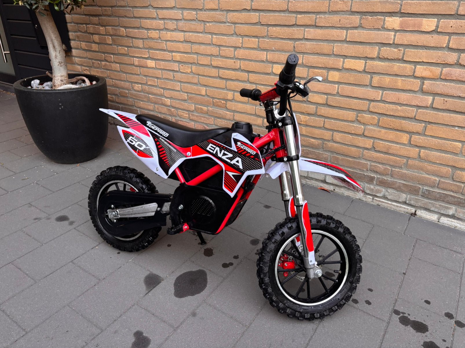Gepard enza minicross 50, Fietsen en Brommers, Minibikes, Midibikes en Pitbikes, Ophalen, Gebruikt, Overige typen