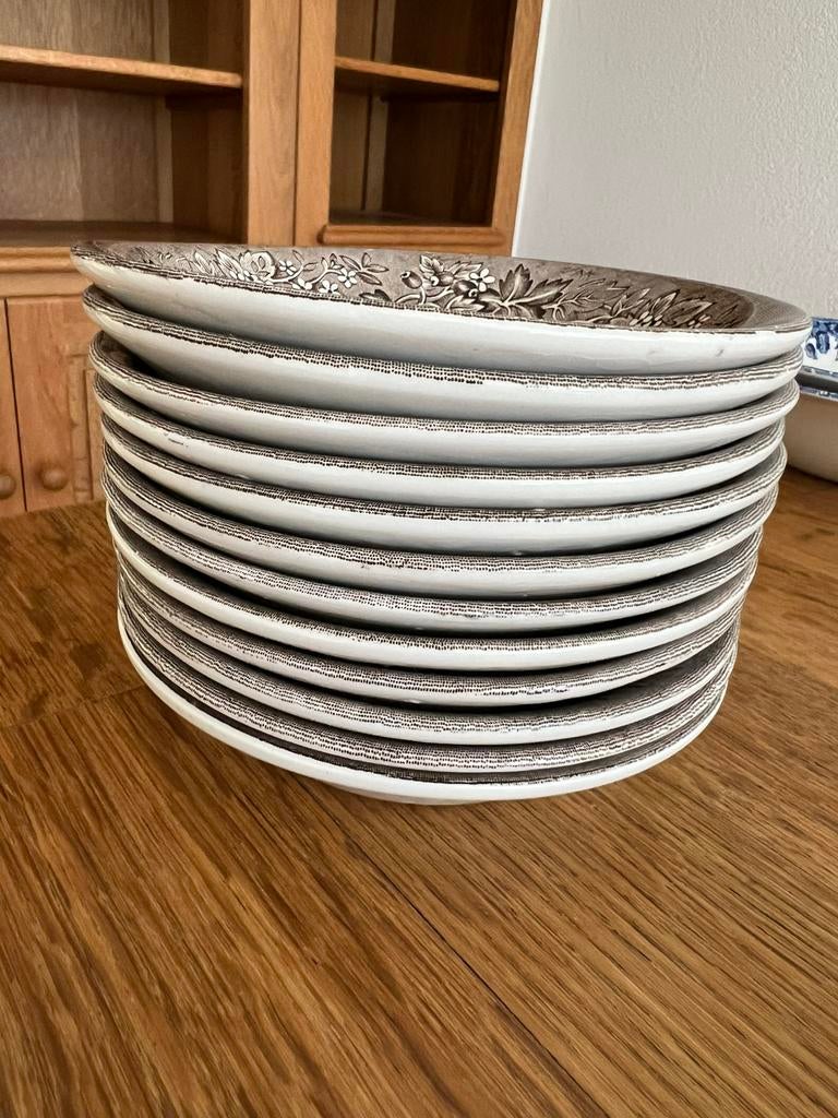 12x schaaltje English Ironstone Tableware Ltd, Antiek en Kunst, Antiek | Servies los, Ophalen