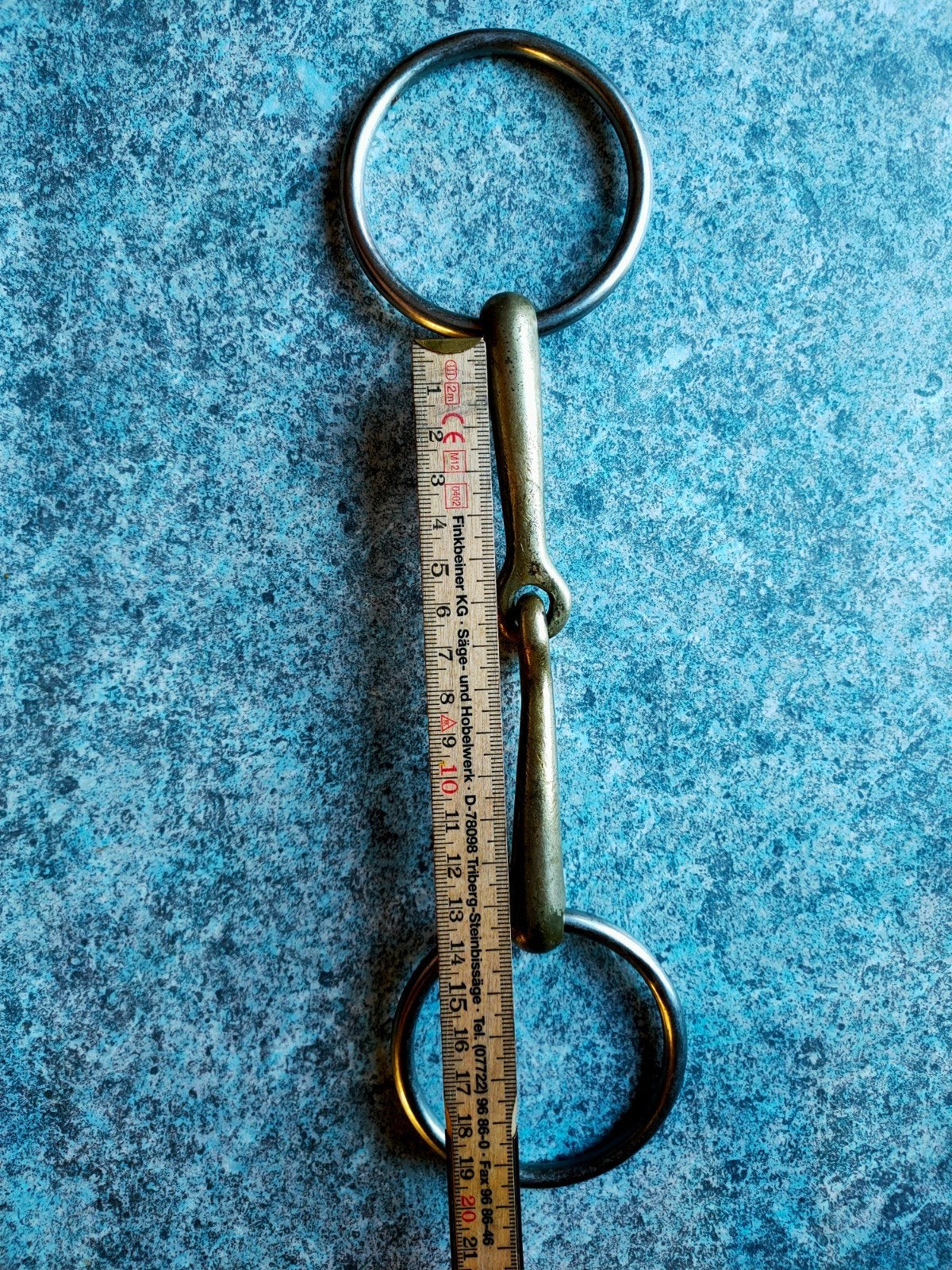 Dunne onderlegstrens 13,5 cm aurigan, Ophalen of Verzenden, Gebruikt, Overige soorten