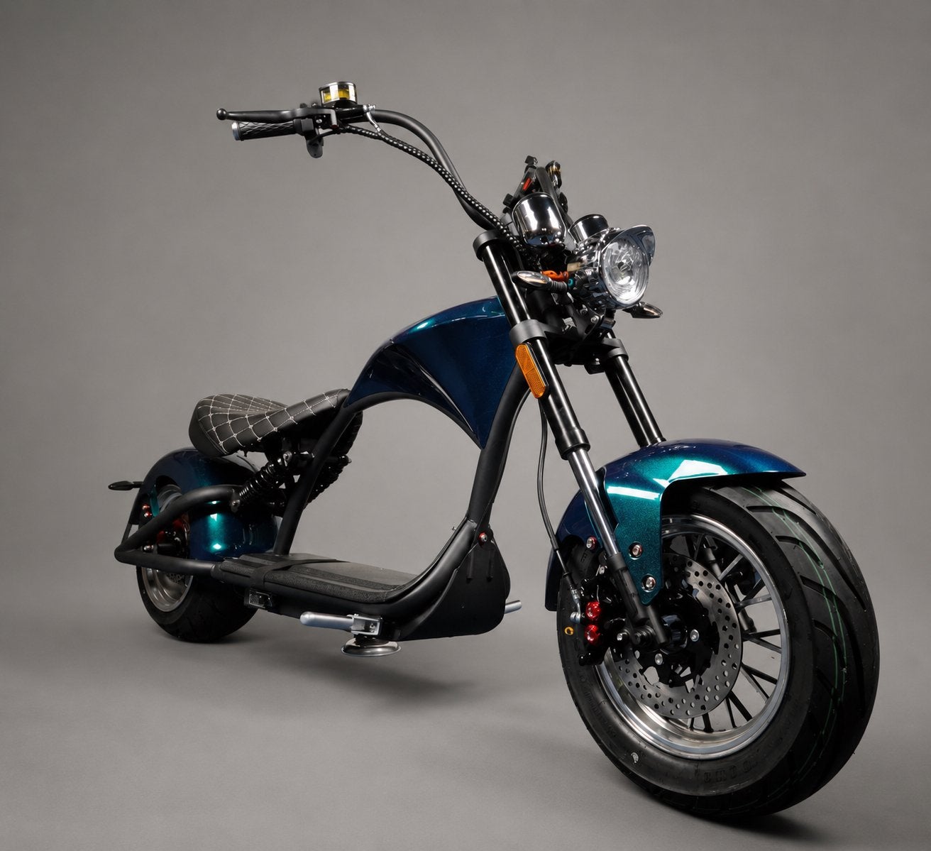 E-Chopper M1P - diamond green, Fietsen en Brommers, Snorfietsen en Snorscooters, Ophalen of Verzenden, Nieuw, Elektrisch, Overige merken