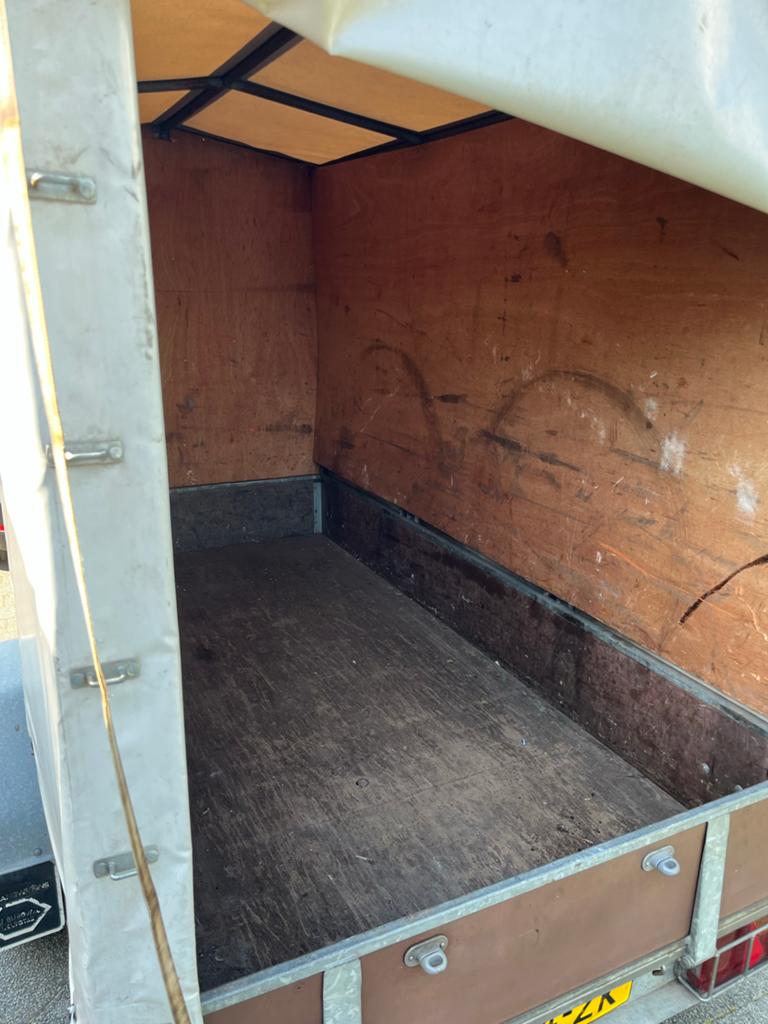 Aanhangwagen met huif - Ideaal voor verhuizingen/tuinafval, Auto diversen, Aanhangers en Bagagewagens, Ophalen, Gebruikt