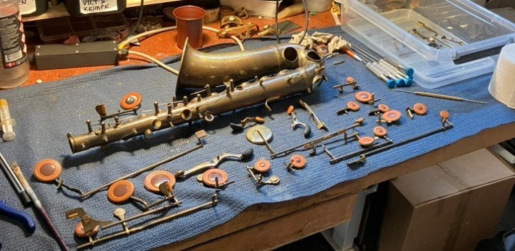 Gezocht - saxofoon om te reviseren, Ophalen, Gebruikt, Alt