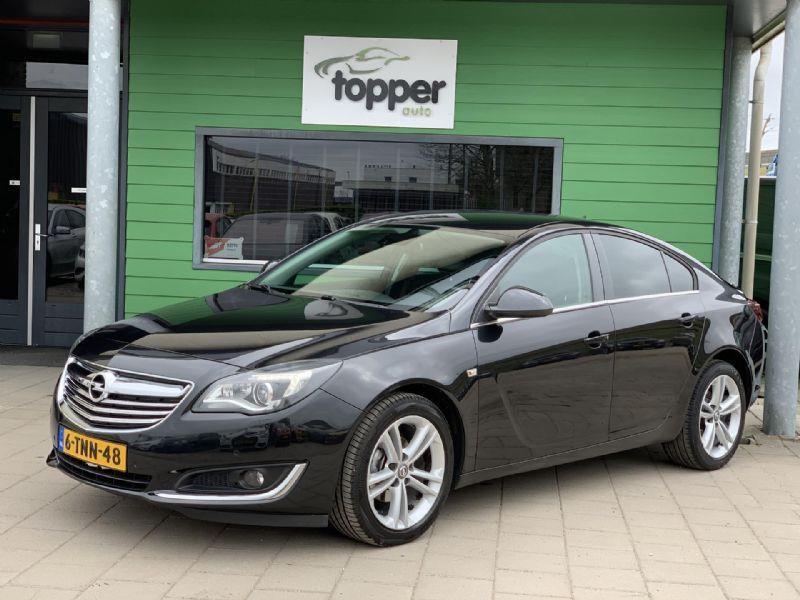 Opel Insignia 1.4 T EcoFLEX Business+ | Navigatie | CruiseCo, Euro 6, 4 cilinders, Zwart, Origineel Nederlands