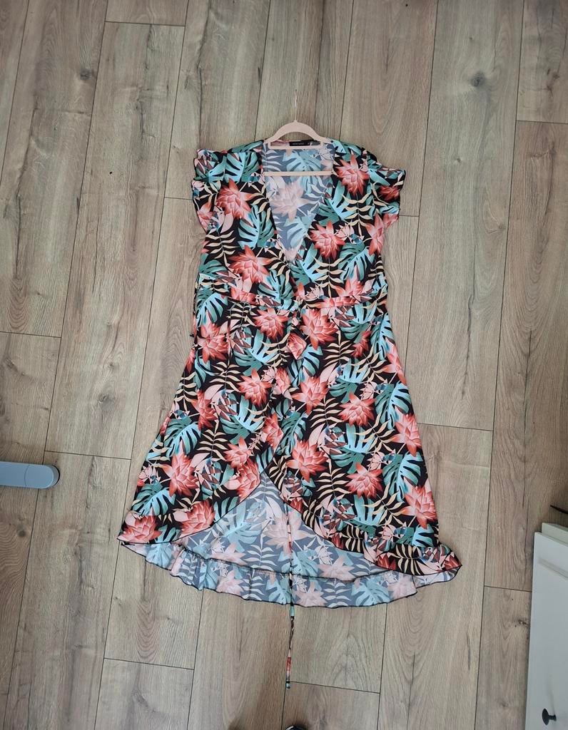 Pescara overslagjurk XL, Kleding | Dames, Jumpsuits, Pescara, Ophalen of Verzenden, Zo goed als nieuw, Maat 46/48 (XL) of groter