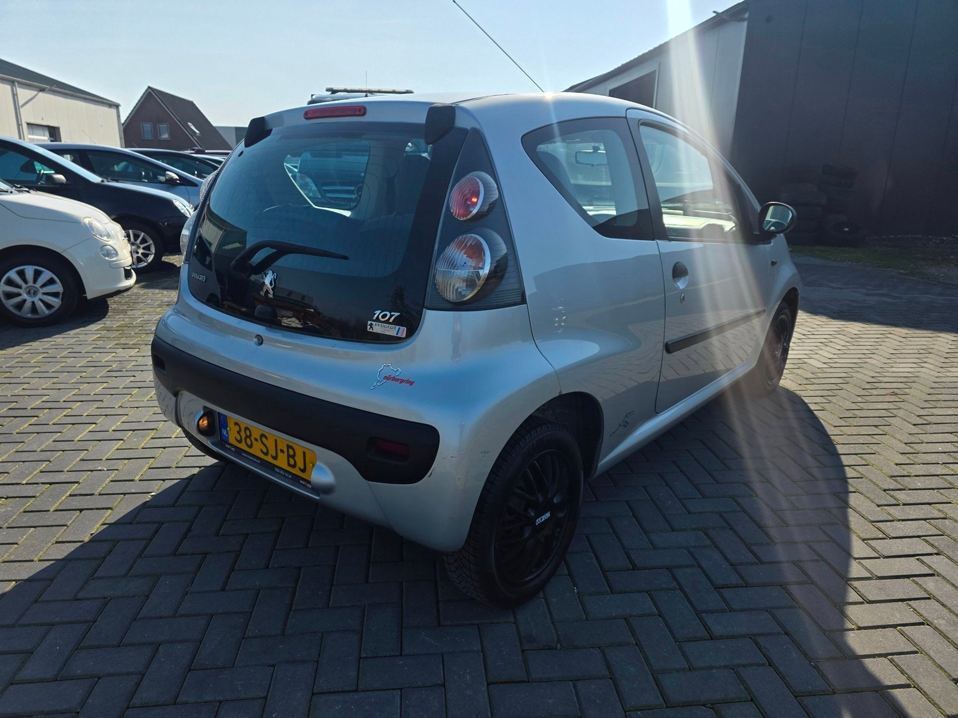 Peugeot 107 1.0-12V XR SPORT 116.000km NAP!, Voorwielaandrijving, Gebruikt, ABS, 765 kg
