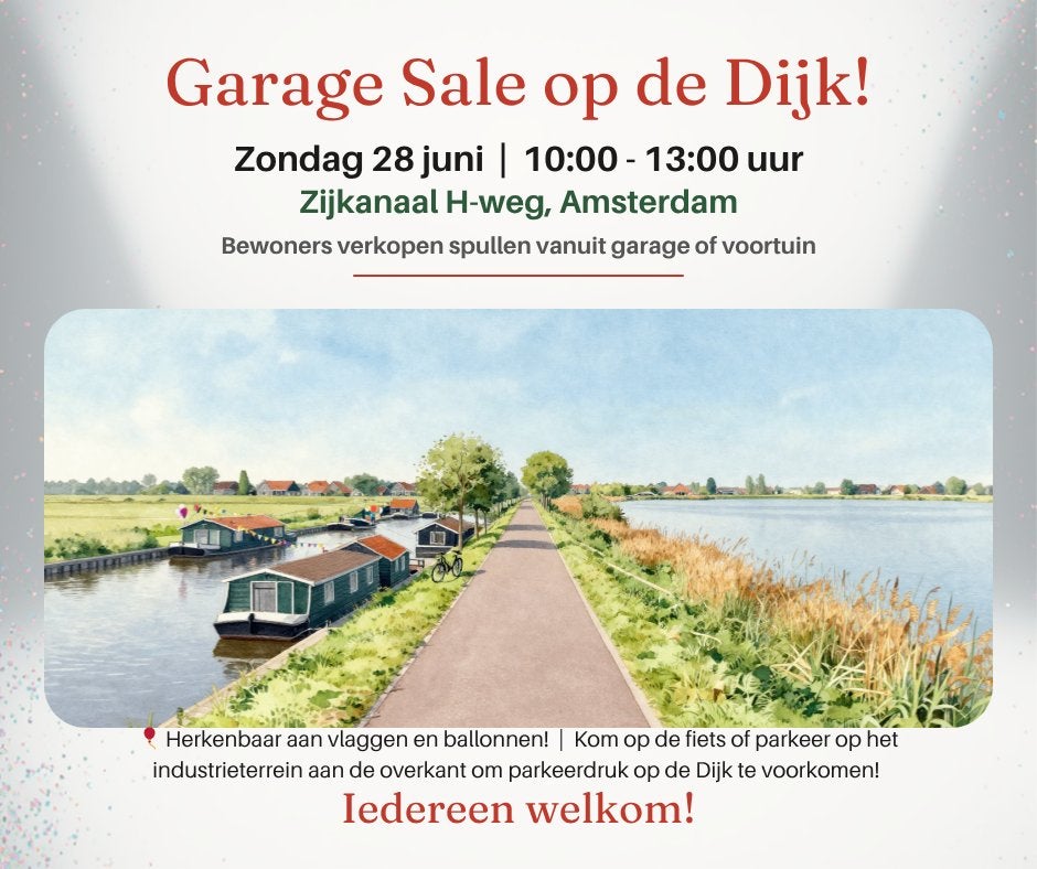 garagesale op de Dijk, Zijkanaal H weg Amsterdam Noord, Ophalen of Verzenden, Gebruikt