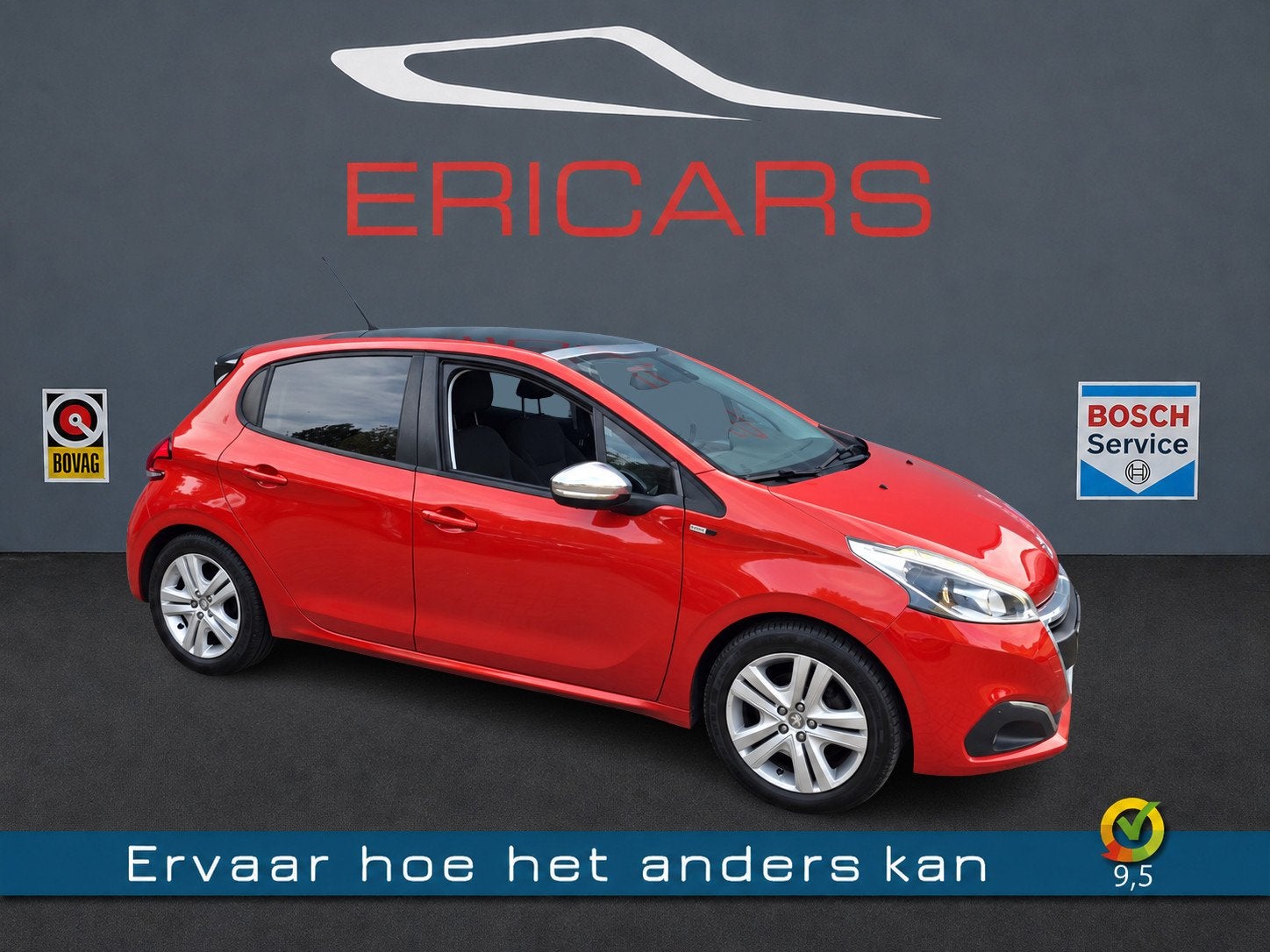Peugeot 208 1.2 PureTech Allure PANORAMADAK LM CV PPDC TREKH, Auto's, Voorwielaandrijving, Dealer onderhouden, Stof, Gebruikt