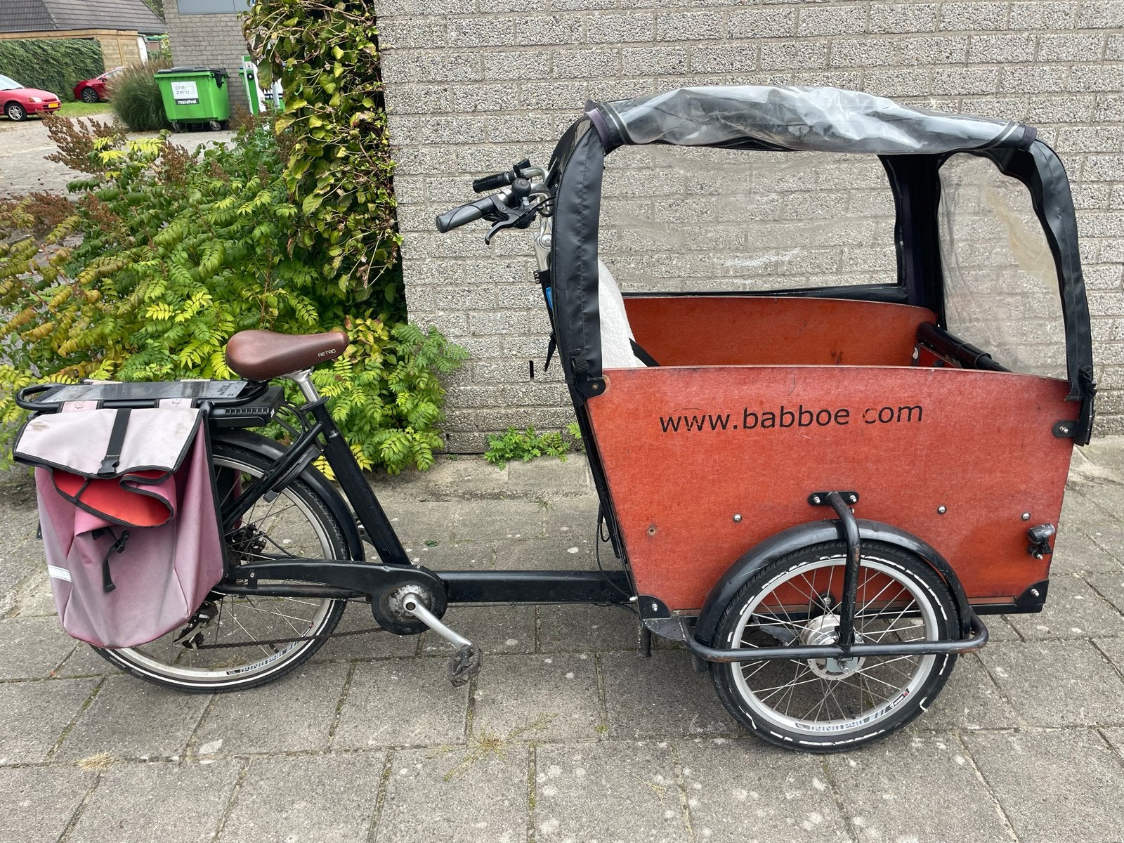 Babboe Big E bakfiets uit 2019 - Elektrisch, 4 kinderen of meer, Gebruikt, Elektrisch, Ophalen
