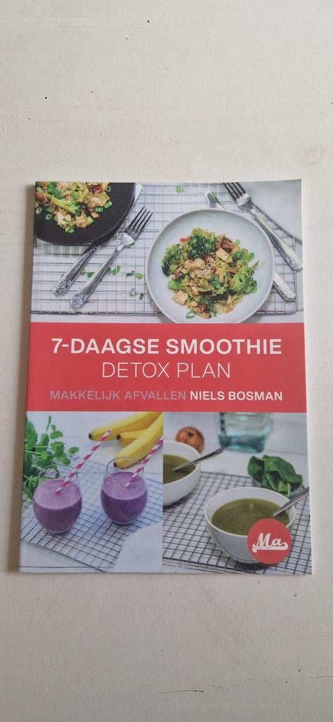 7-Daagse Smoothie Detox Plan - Makkelijk Afvallen, Boeken, Ophalen of Verzenden, Nieuw, Dieet en Voeding, Niels Bosman