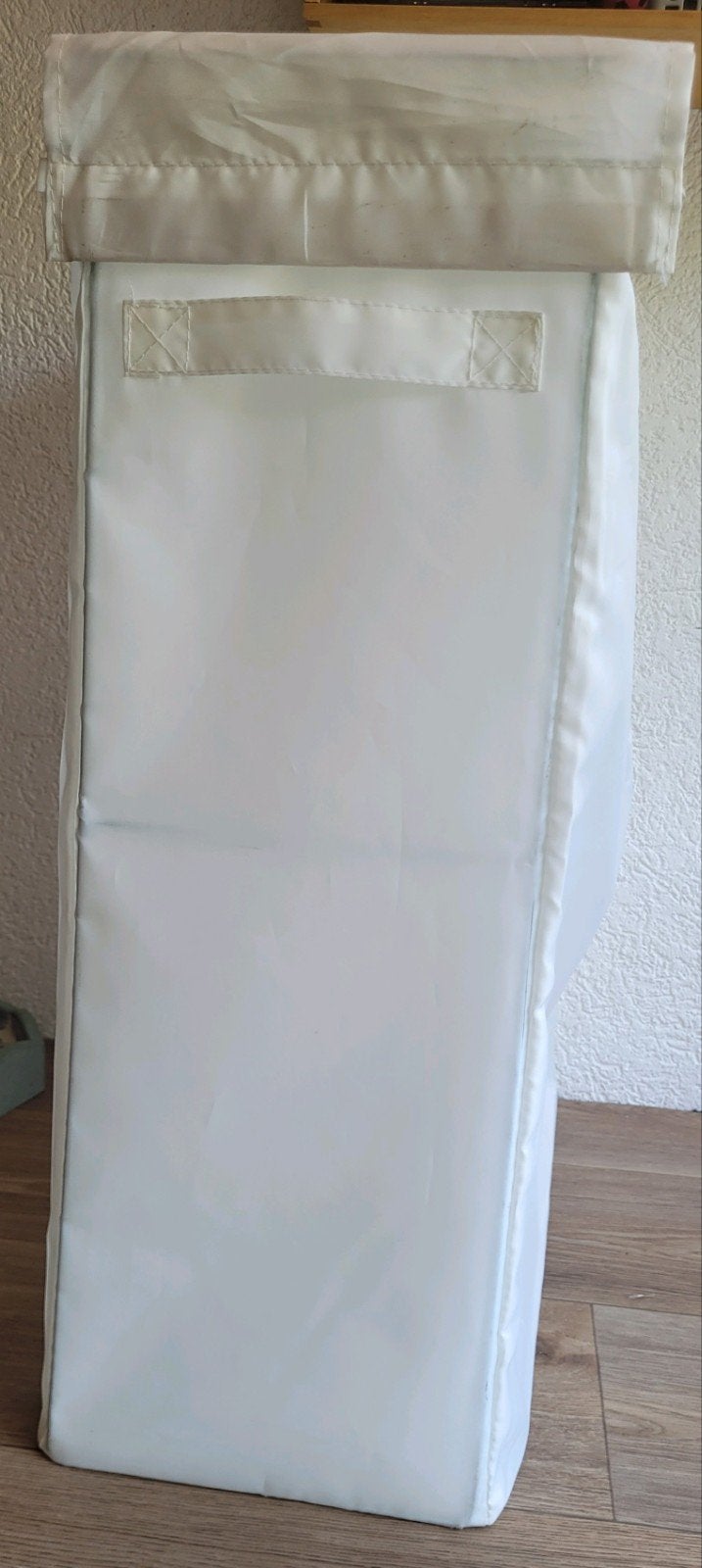 Ikea waszak inklapbaar - 63x52x22 cm met klittenband, Ophalen of Verzenden, Gebruikt, Wit