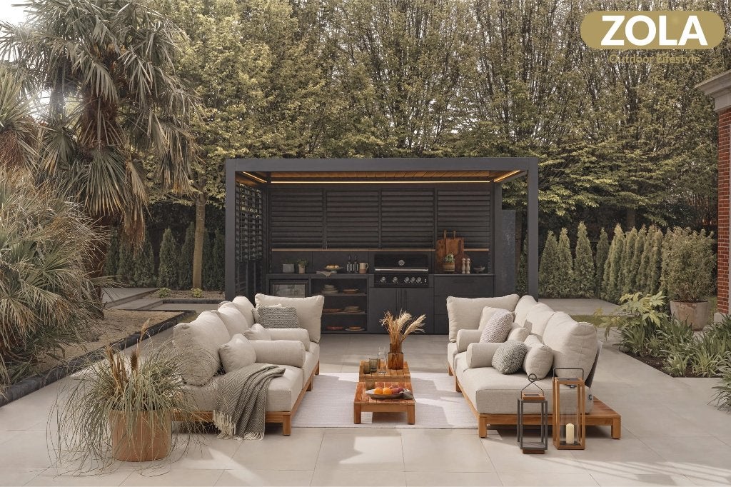 Luxe elektrisch aluminium lamellen overkapping (schuifdak), Ophalen of Verzenden, Nieuw, Veranda