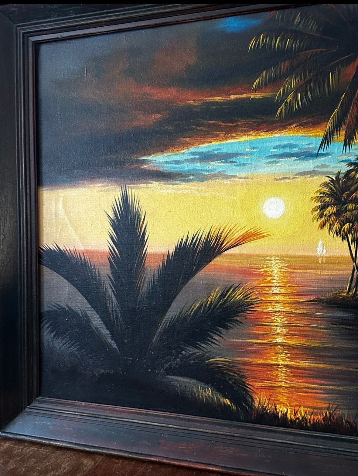 Tropical island schildetij 100 x 70 cm, Ophalen