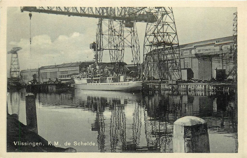 378-300-031 Vlissingen  KM de Schelde, Ophalen of Verzenden, Voor 1920, Zeeland