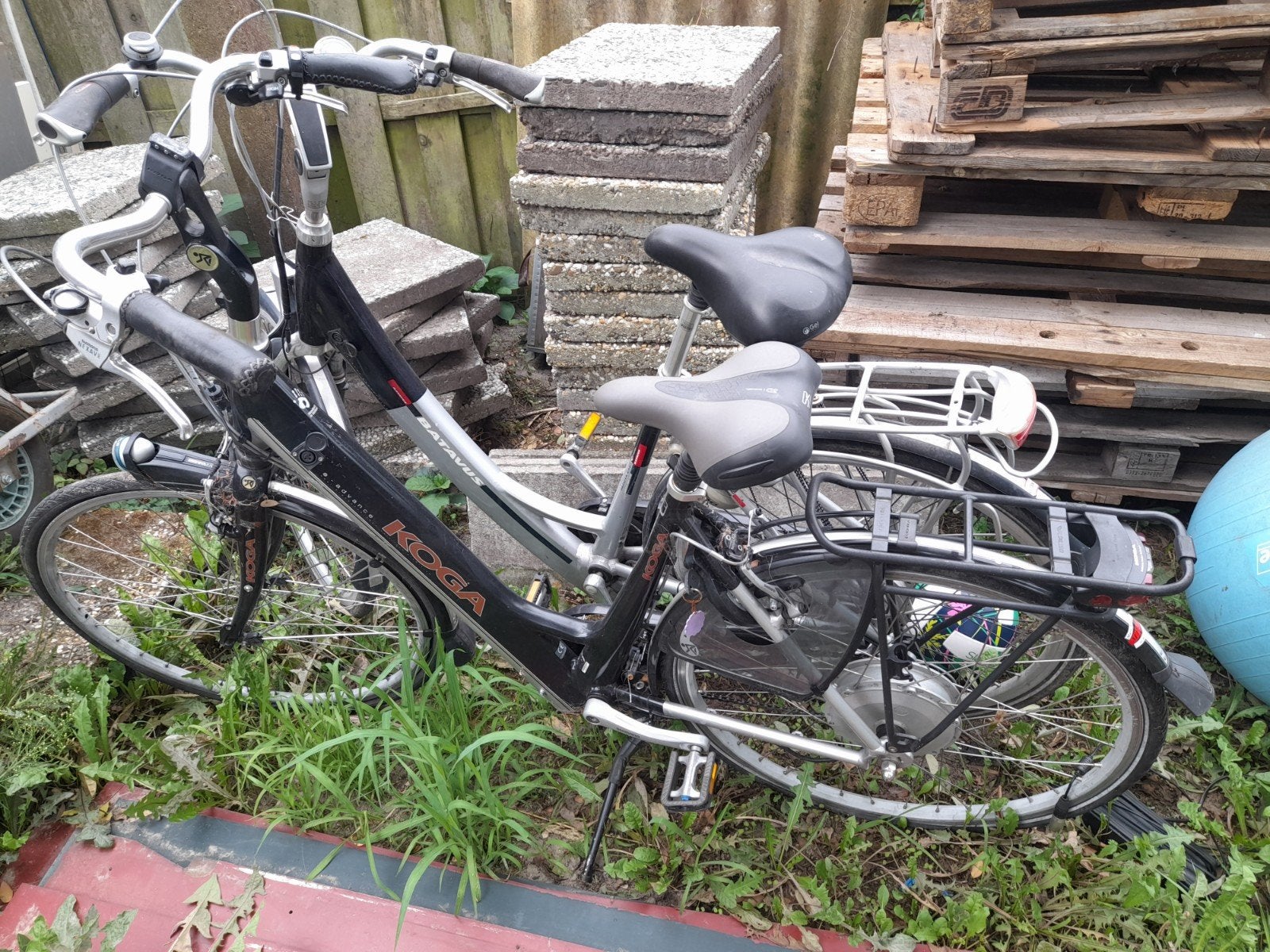 2 eletrische fietsen., Fietsen en Brommers, 55 cm of meer, Ophalen, Gebruikt, Minder dan 10 versnellingen