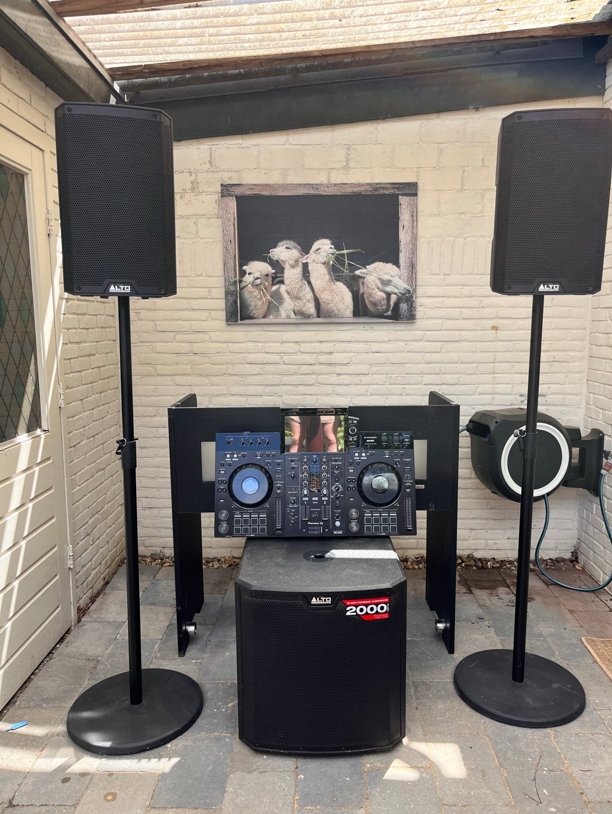 Pioneer rx3 set + Alto TS310 Speakers met Subwoofer en meer, Audio, Tv en Foto, Luidsprekers, Inclusief kabels, Speakerset, Zo goed als nieuw