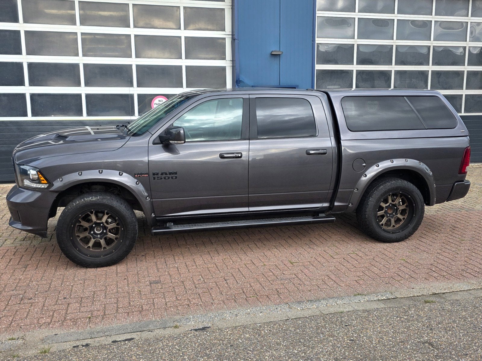 Huif voor Dodge Ram 2013-2018 (DS model), Ophalen, Gebruikt, Achterklep, Voor
