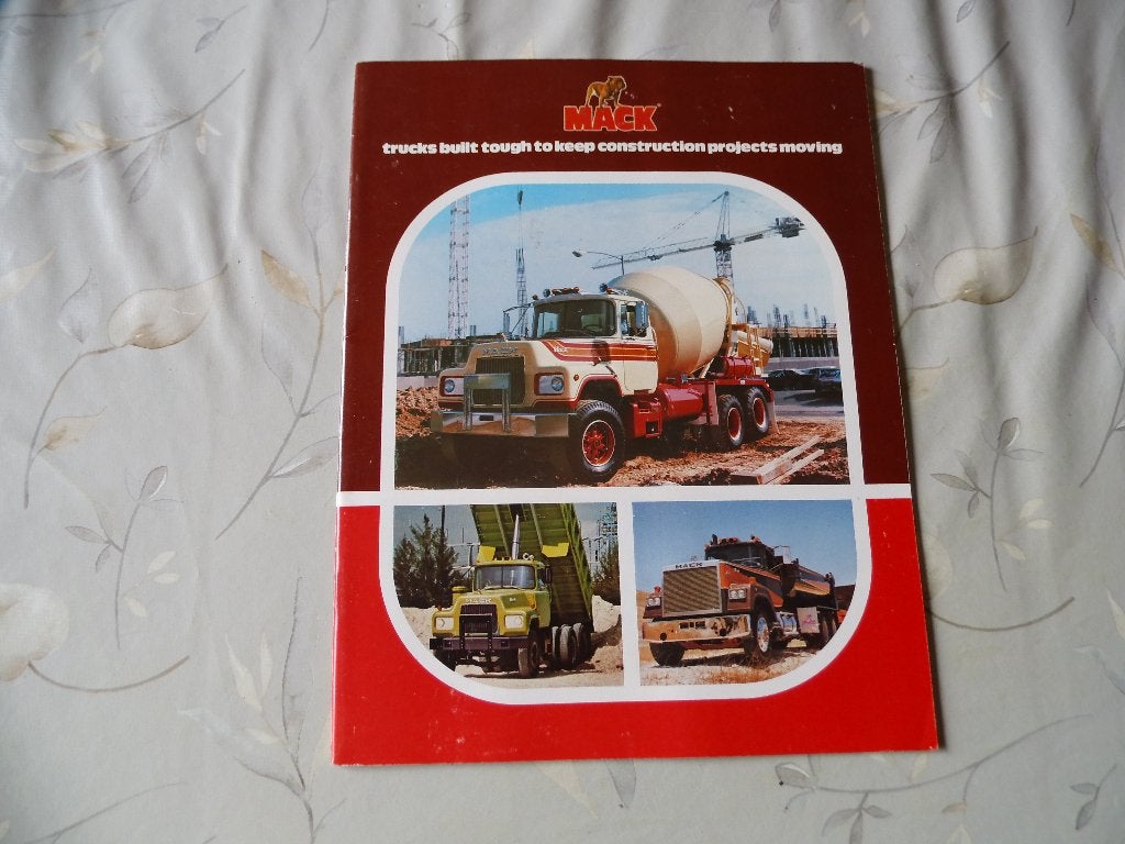 Mack Construction trucks 1980, Verzenden, Zo goed als nieuw, Overige merken