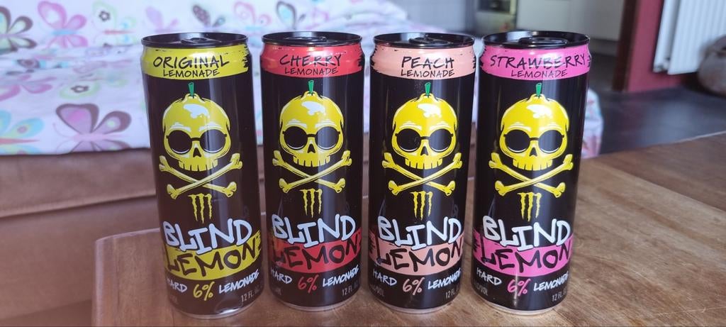 Monster Energy blind lemon vol, Verzamelen, Blikken, Ophalen, Overige