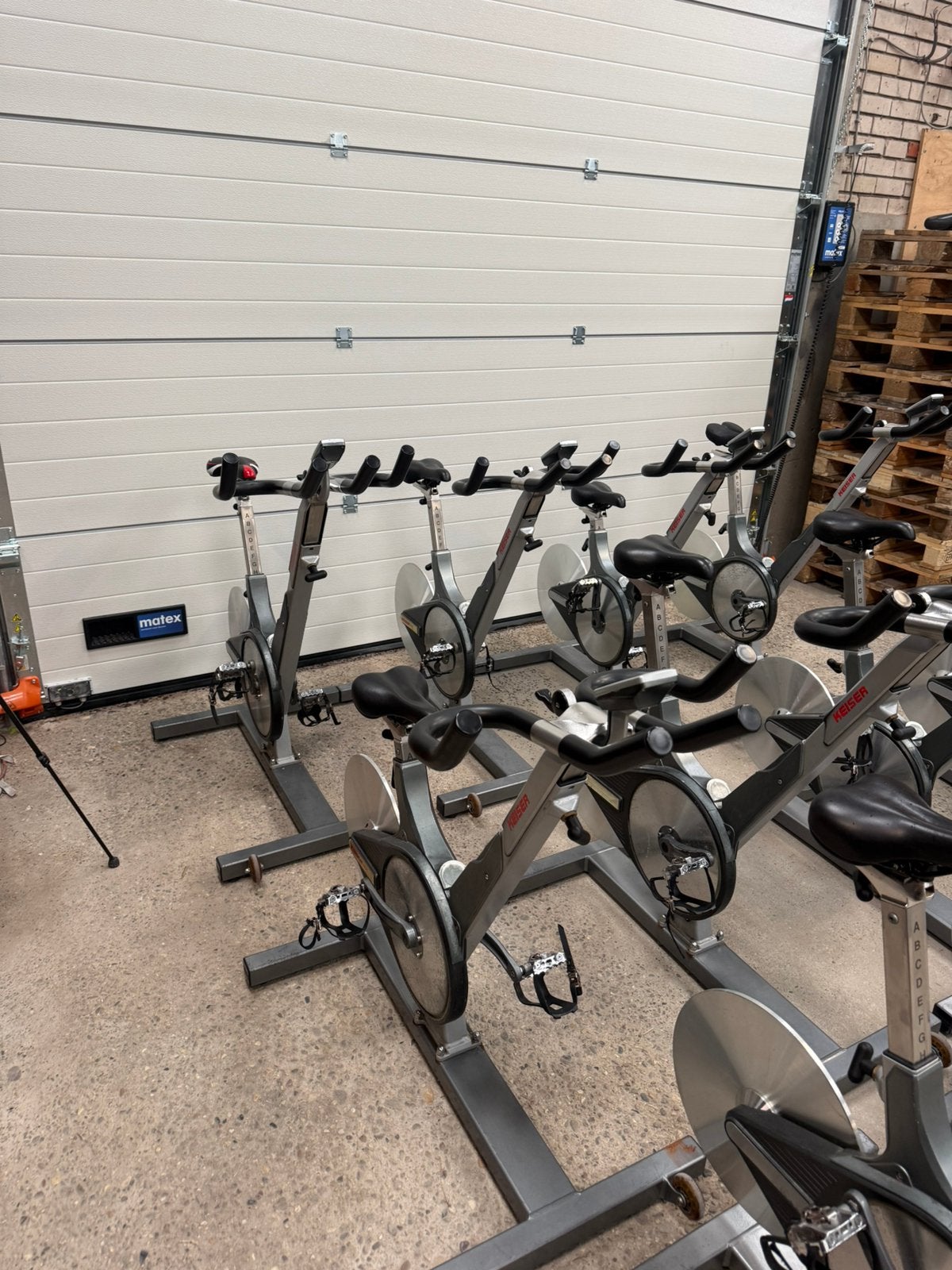 10x keiser spinningbikes / spinning / spinningfiets / gym, Ophalen, Benen, Gebruikt, Overige typen