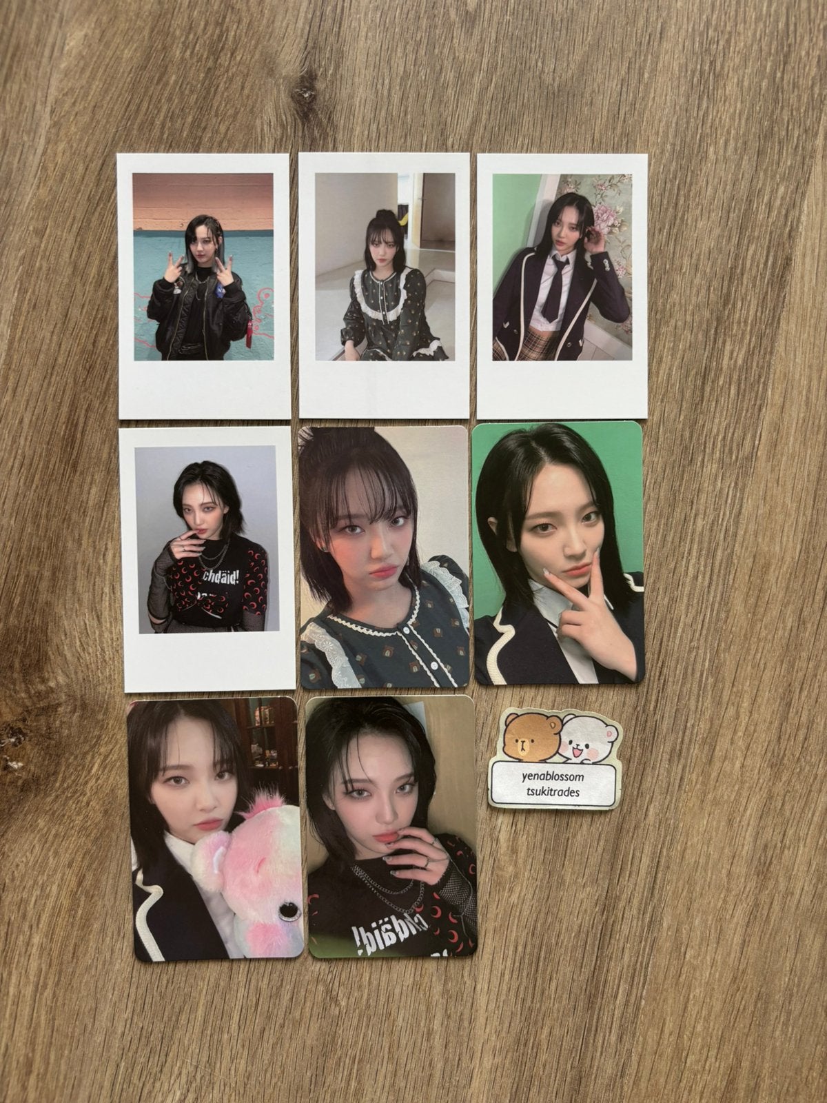 billlie sua tcsau album photocard set kpop k.pop, Ophalen of Verzenden, Zo goed als nieuw, Foto of Kaart