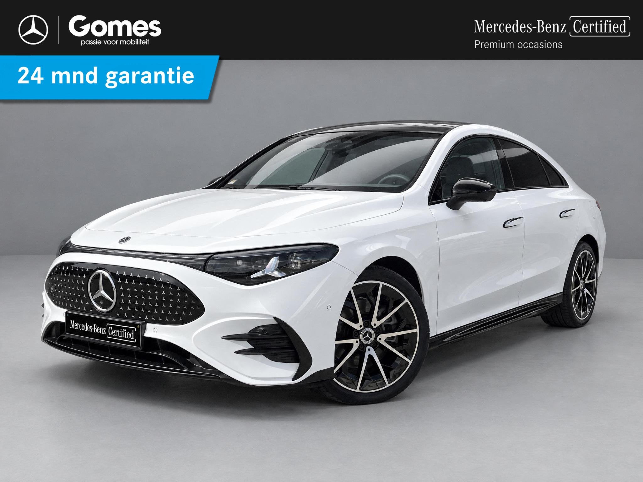 Mercedes-Benz CLA-klasse 250+ Launch Edition 85.5 kWh, Auto's, CLA, Achterwielaandrijving, Gebruikt, Zwart