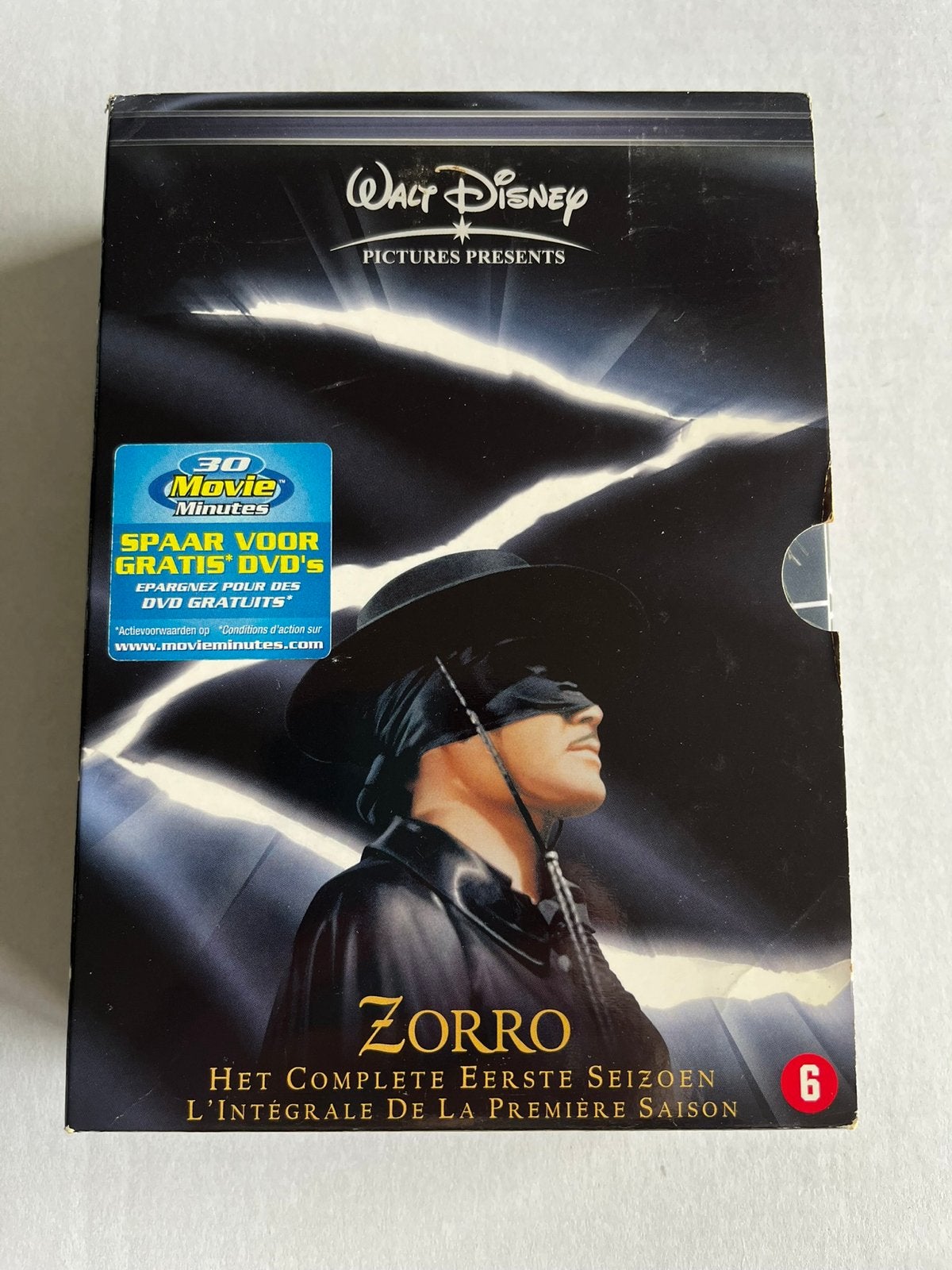 Zorro: Het Complete Eerste Seizoen (DVD), Alle leeftijden, Nederlands, Ophalen of Verzenden, Gebruikt