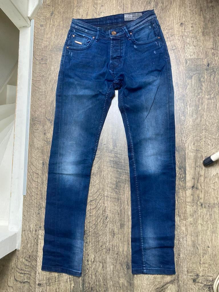 Spijkerbroek cult edition maat w27/l32, Kleding | Heren, Spijkerbroeken en Jeans, Ophalen, Zo goed als nieuw, Blauw, Overige jeansmaten