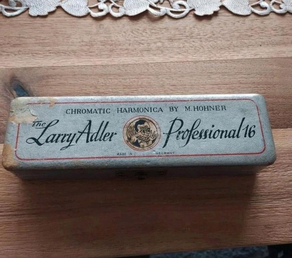 Zeldzame The Larry Adler Professional 16 Chromatische chr, Ophalen of Verzenden, Gebruikt