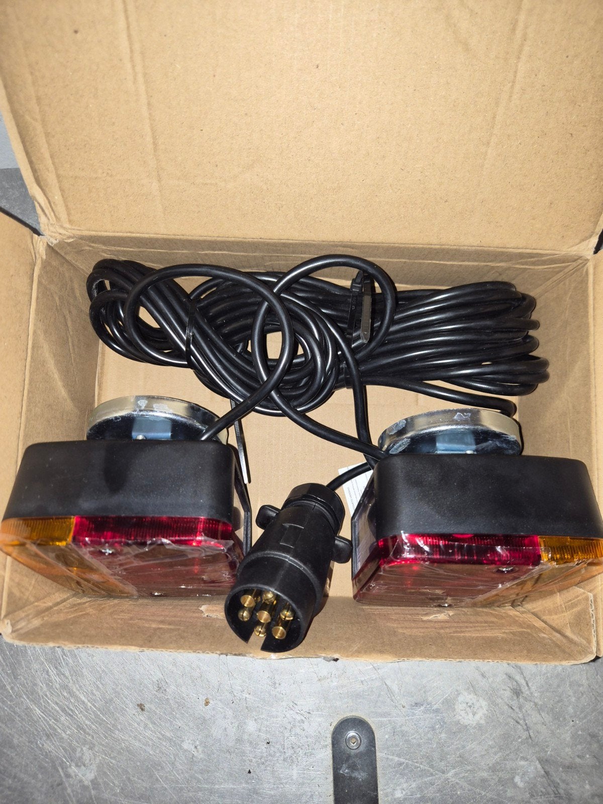Magnetische  Achterlichten Set voor Aanhanger/Trailer, Auto-onderdelen, Ophalen, Nieuw, Universele onderdelen