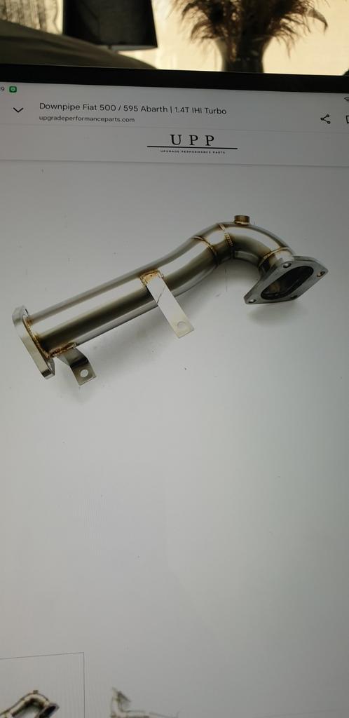 Downpipe fiat abarth, Auto-onderdelen, Ophalen of Verzenden, Nieuw, Fiat