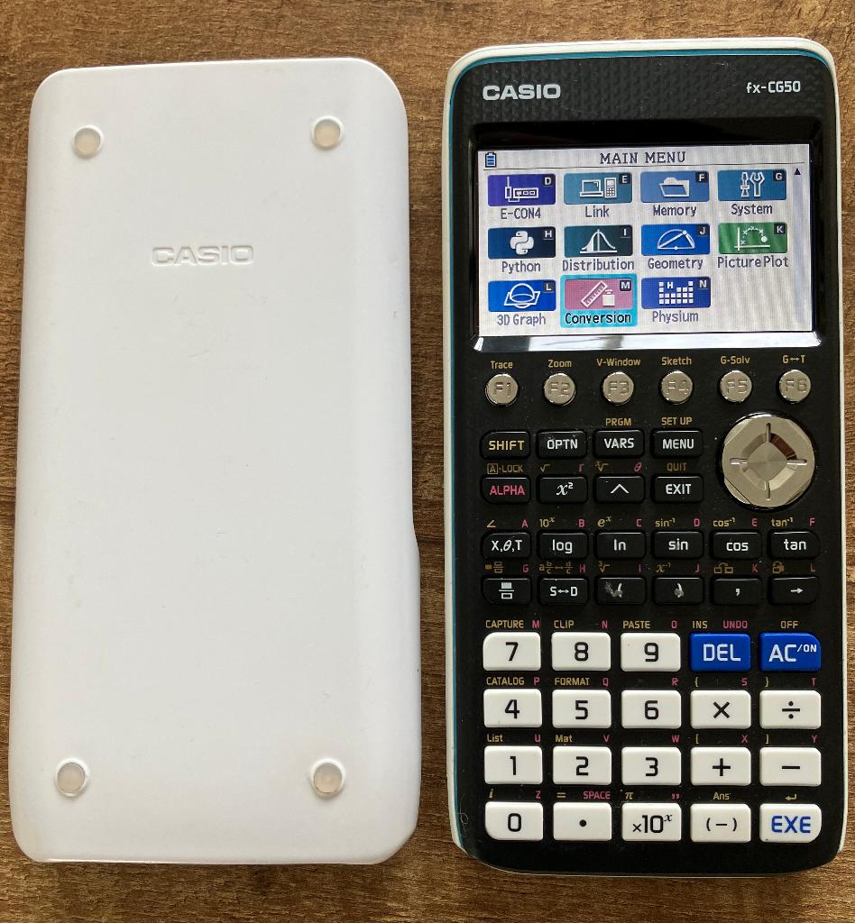 Grafische Rekenmachine (Casio fx-CG50), Diversen, Rekenmachines, Verzenden, Grafische rekenmachine, Zo goed als nieuw