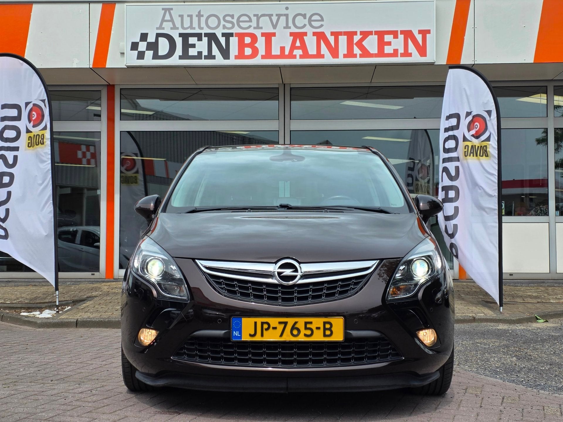 Opel Zafira Tourer 1.4 Edition 7p. BJ.2016 / Panodak / Navi, Auto's, Opel, Gebruikt, 4 cilinders, Bruin, 7 stoelen
