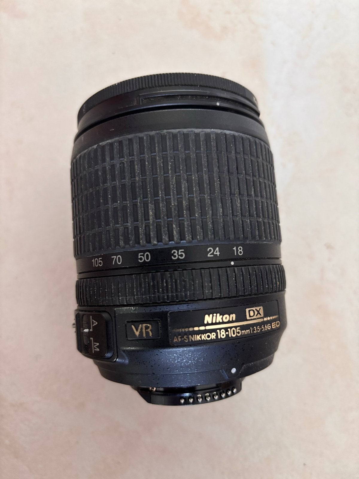 Nikon DX AF-S Nikkor 18-105mm f/3.5-5.6G ED VR Lens, Audio, Tv en Foto, Gebruikt, Autofocus, Nikon, Ophalen of Verzenden
