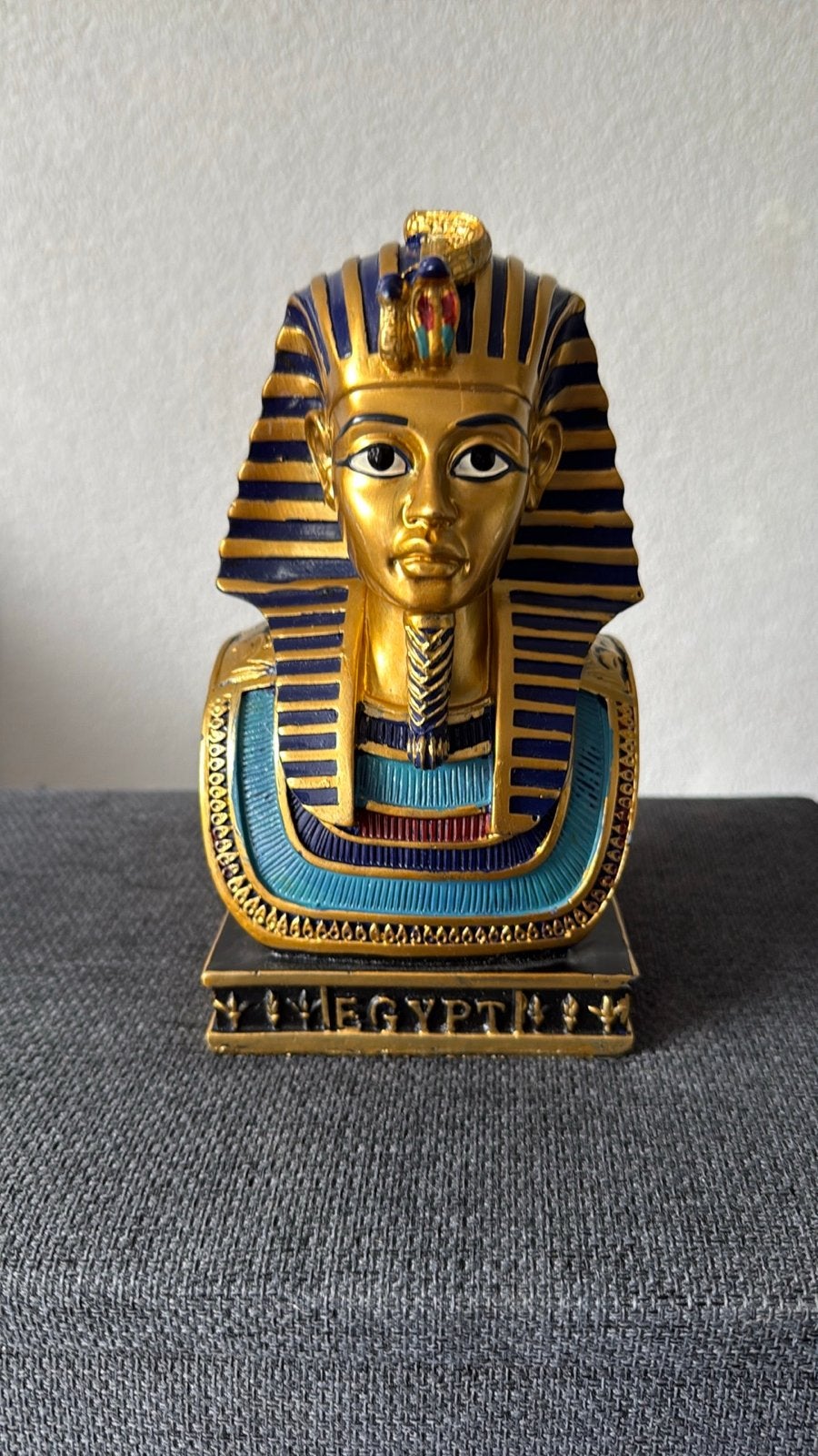Toetanchamon Buste - Egyptische Decoratie, Ophalen of Verzenden