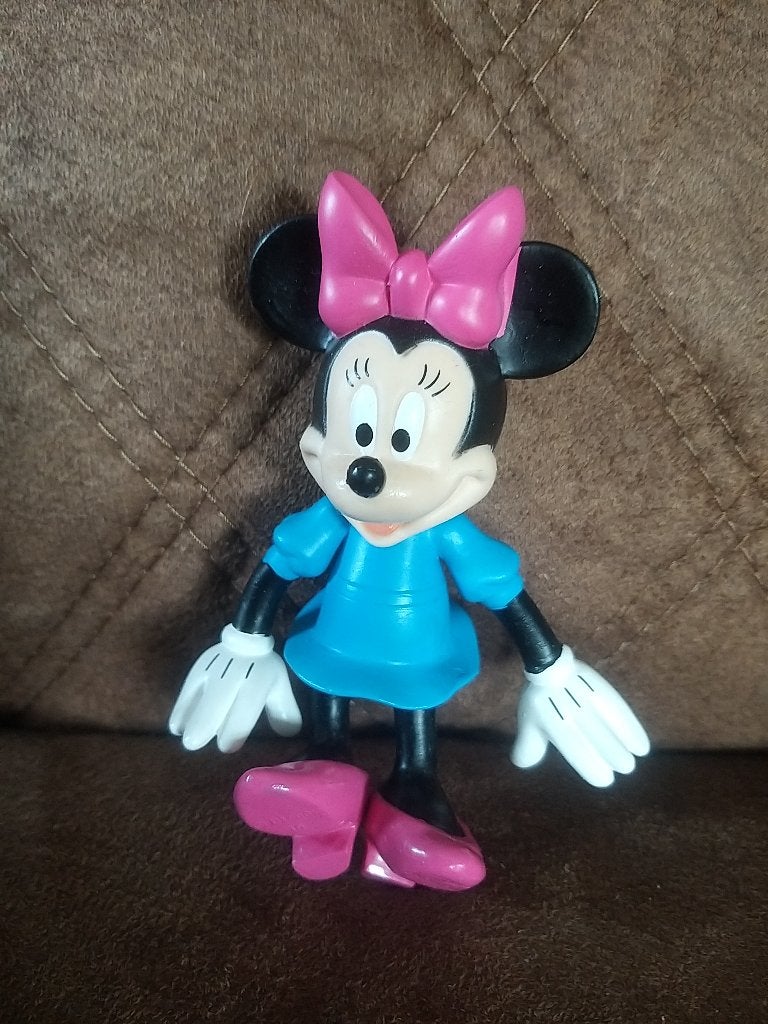 disney minnie mouse, Verzamelen, Disney, Ophalen of Verzenden, Mickey Mouse, Gebruikt, Beeldje of Figuurtje