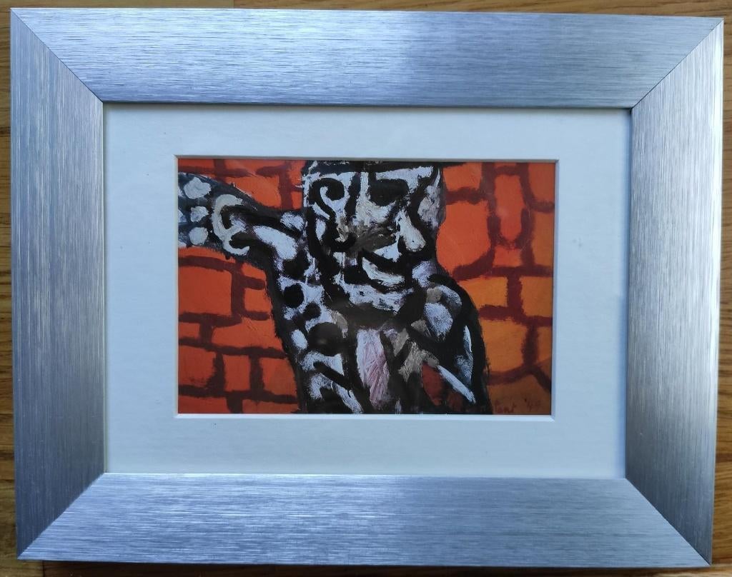 Constant Nieuwenhuys - De Redenaar - Grafiekje in Lijst, Antiek en Kunst, Verzenden