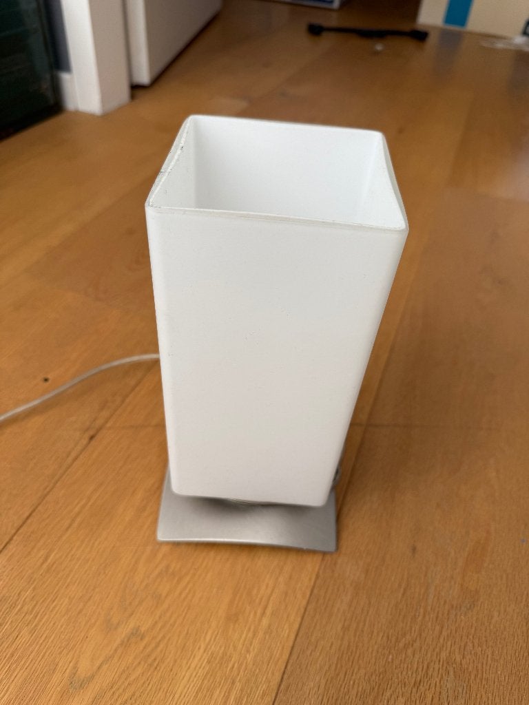 Melkglas armatuur, Ophalen of Verzenden, Zo goed als nieuw, E27 (groot), Overige typen