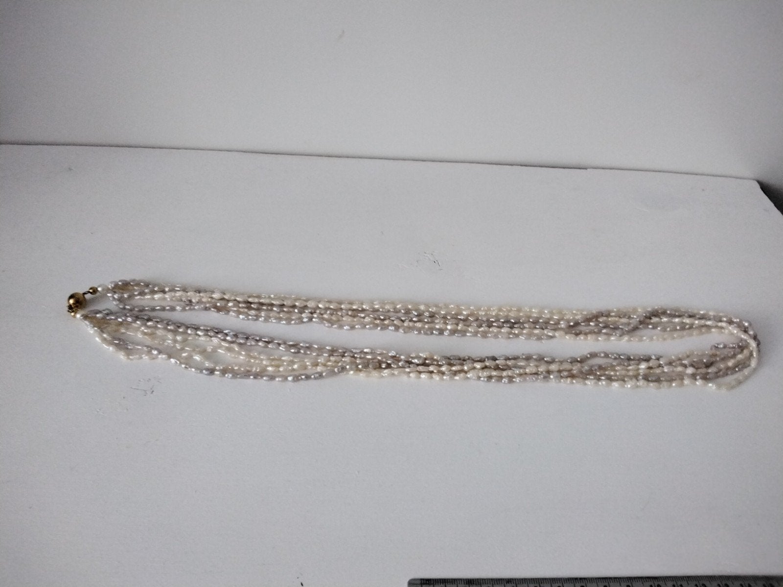 Zoetwater/ barok parels met gouden slotje. ZIE BESCHRIJVING, Ophalen of Verzenden, Overige materialen, Ketting