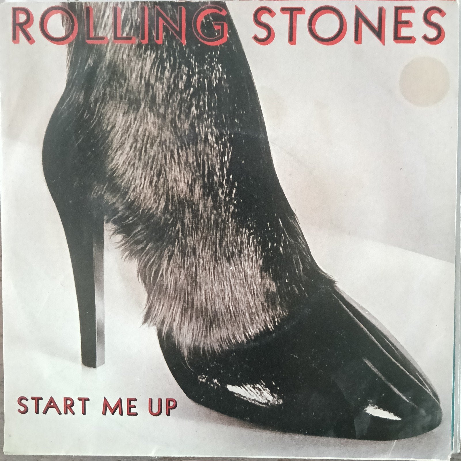Rolling Stones Start me up, Ophalen of Verzenden, Zo goed als nieuw, 7 inch, Pop