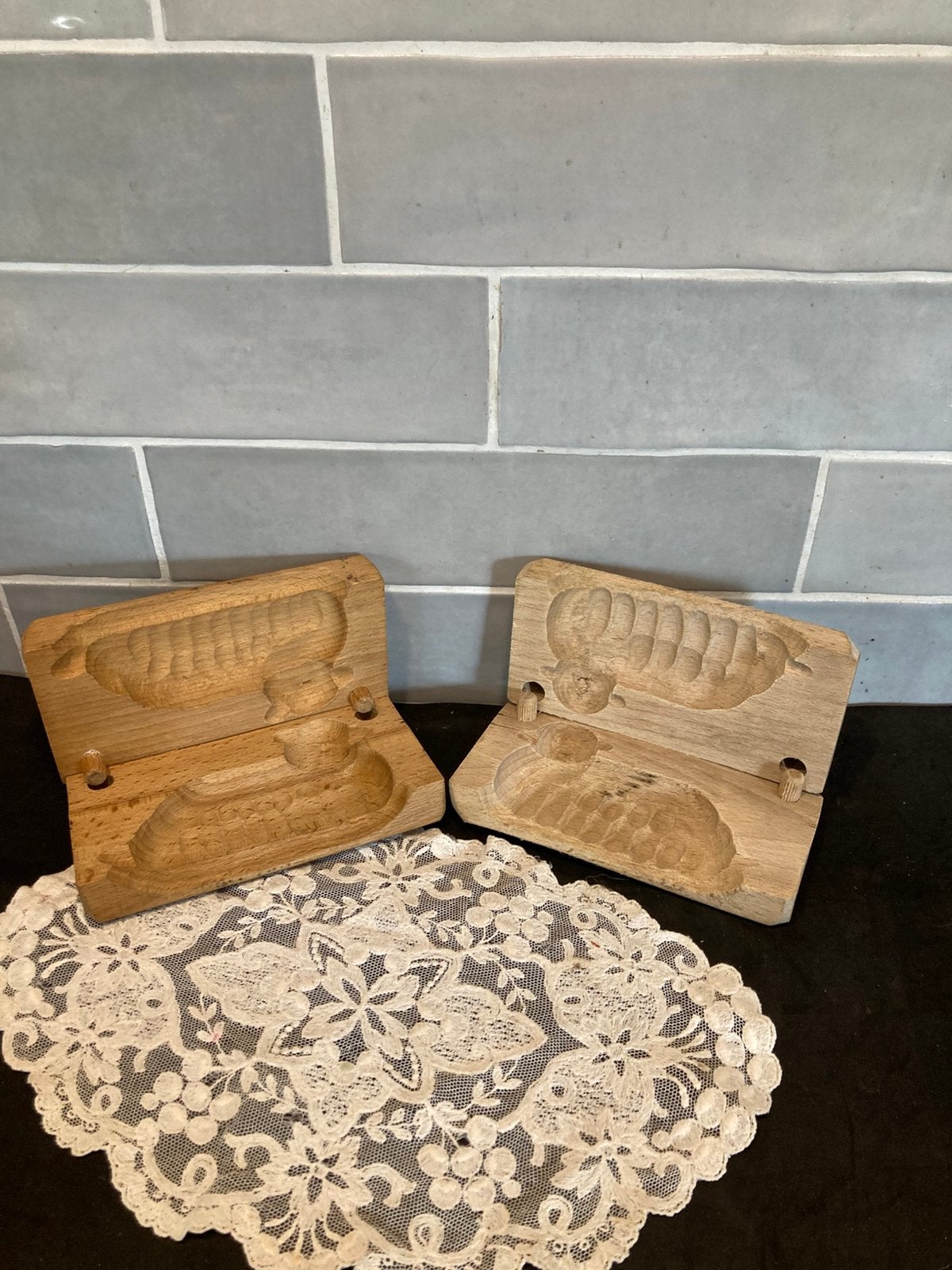 Houten vorm boterlammetje (250726), Ophalen of Verzenden, Zo goed als nieuw, Hout