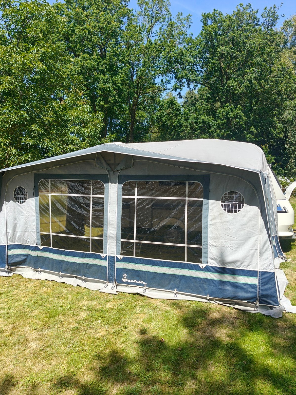 Isabella Ambassador G14 A850 + Caravan luifel, Caravans en Kamperen, Voortenten en Luifels, Ophalen, Gebruikt, Isabella