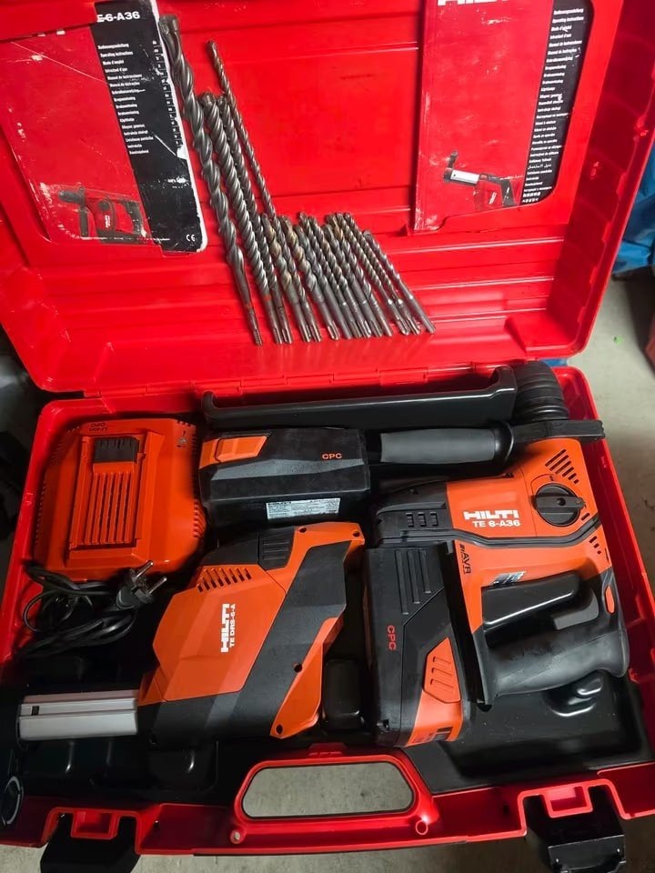 Hilti TE 6-A36 mit Hilti TE DRS-6-A, 600 watt of meer, Boor- en/of Breekhamer, Ophalen of Verzenden, Zo goed als nieuw