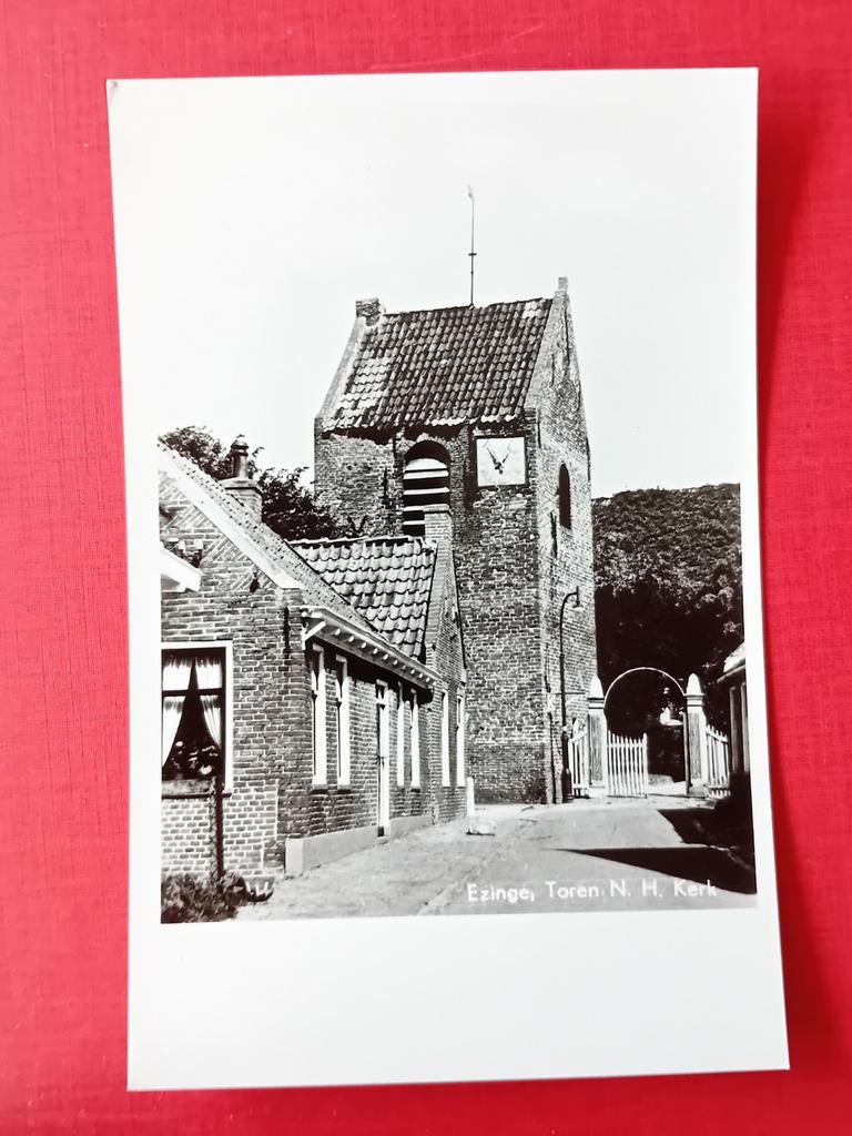 Ansichtkaart Ezinge, Verzamelen, Ansichtkaarten | Nederland, Ophalen of Verzenden